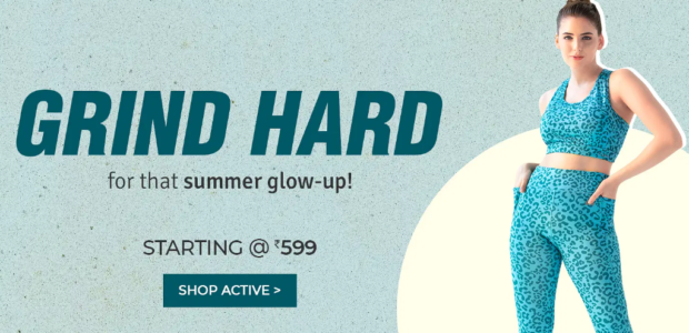 Clovia Grind Hard Fashion